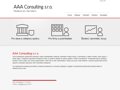 AAA Consulting s.r.o., poradenská společnost